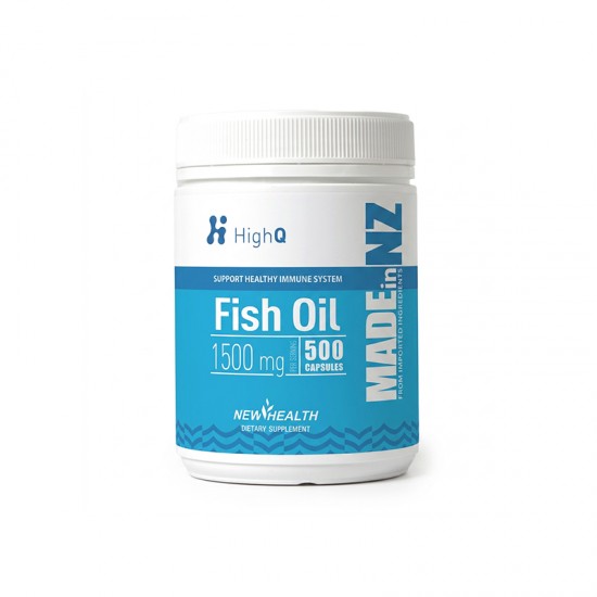 HighQ 鱼油1500mg 500粒 保质期2029.5